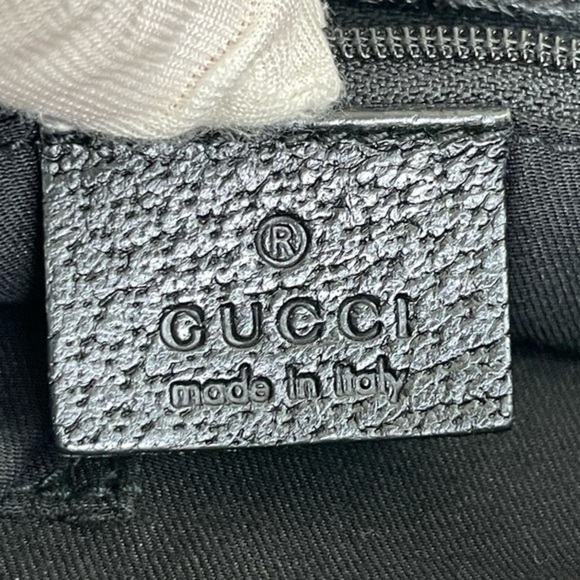 Gucci GG Vintage Logo Eclipse Canvas Fabric Tote Bag/ Shoulder Bag/ Handbag - Picture 8 of 14